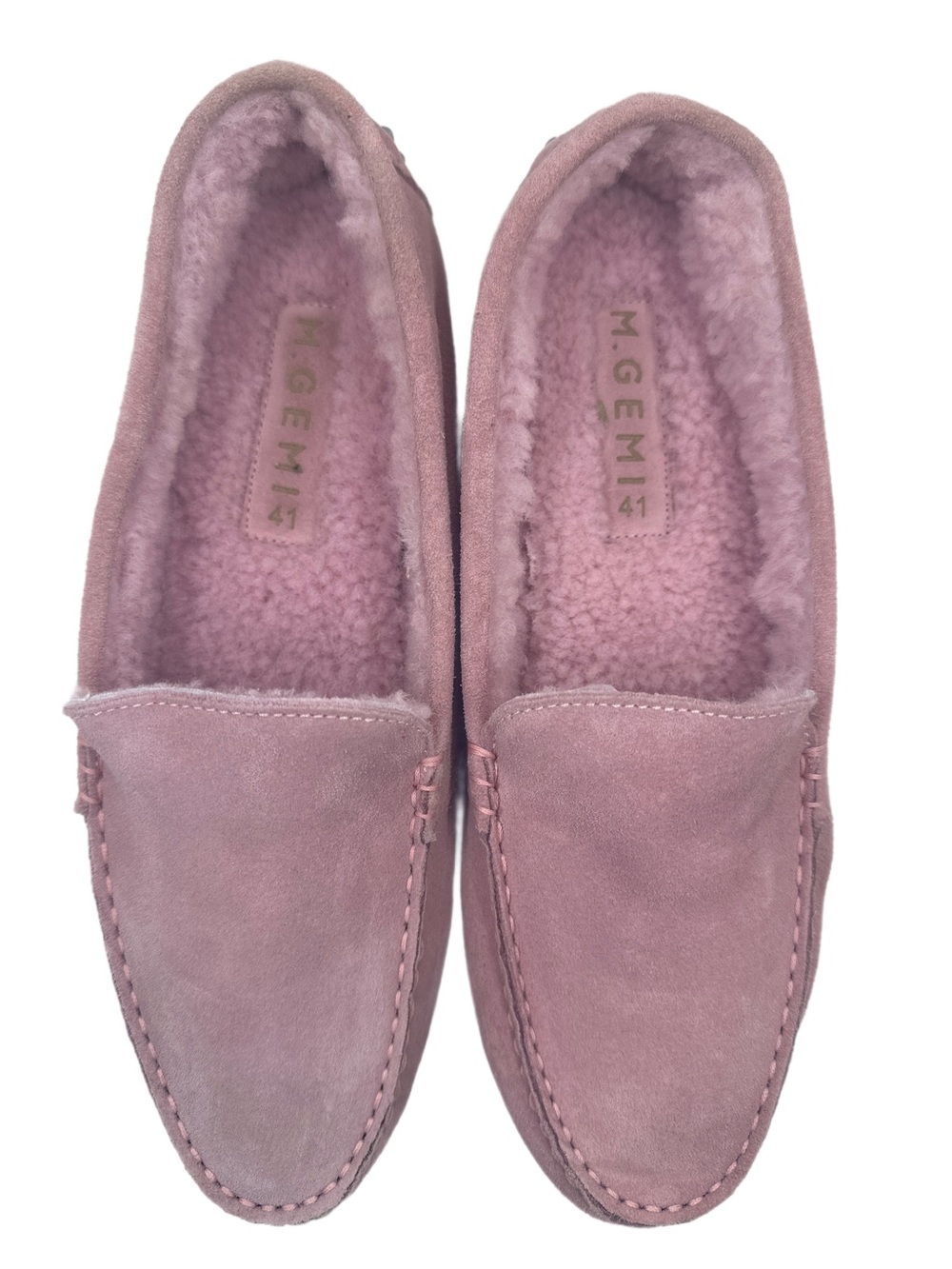 M.Gemi The Felize Leopard Print Suede Loafers Moccasins Size 41 Never Worn